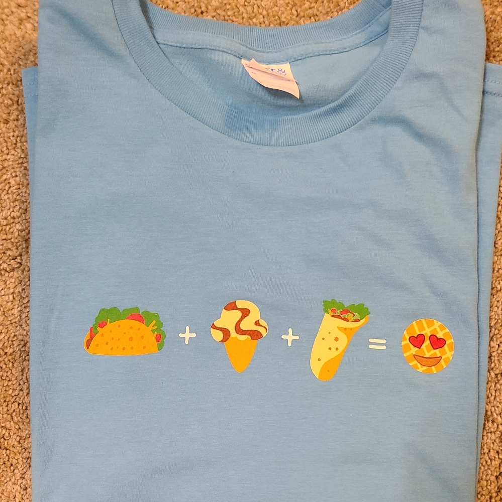 NWT Ben & Jerry's Chill-aco T-Shirt Size Medium